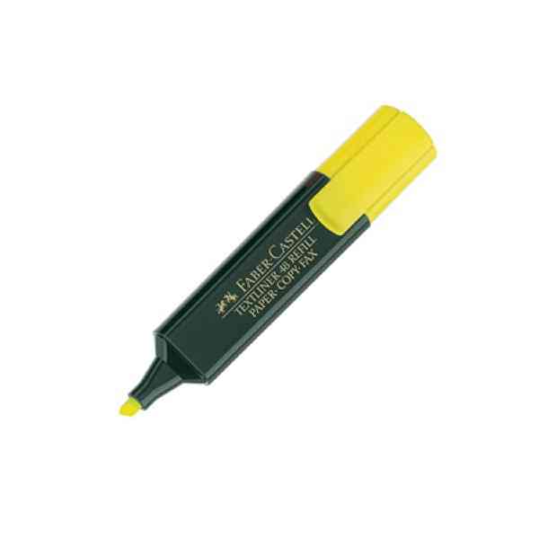 Faber Castell Textliner 48 Marcador Fluorescente Amarillo